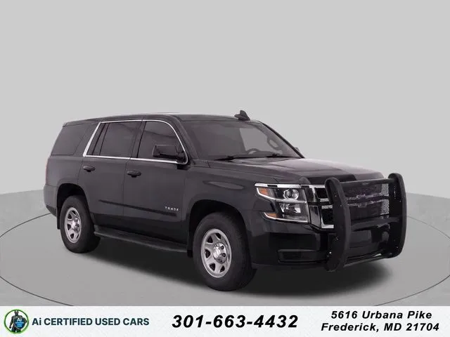Black 2018 Chevrolet Tahoe Commercial Fleet for sale in Frederick, MD