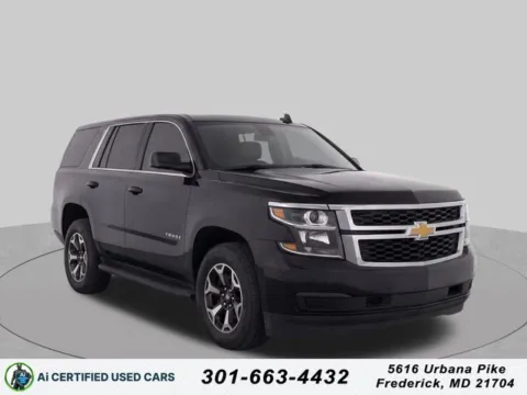Black 2018 Chevrolet Tahoe Commercial Fleet for sale in Frederick, MD
