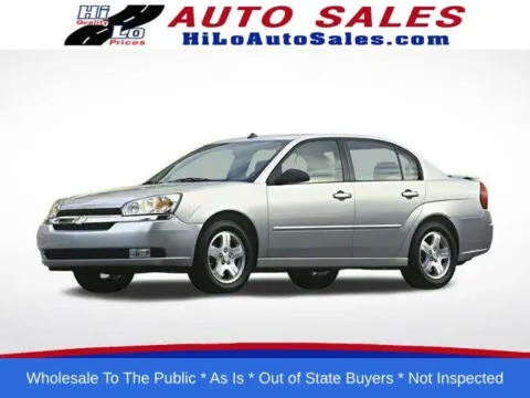 Red 2004 Chevrolet Malibu for sale in Frederick, MD