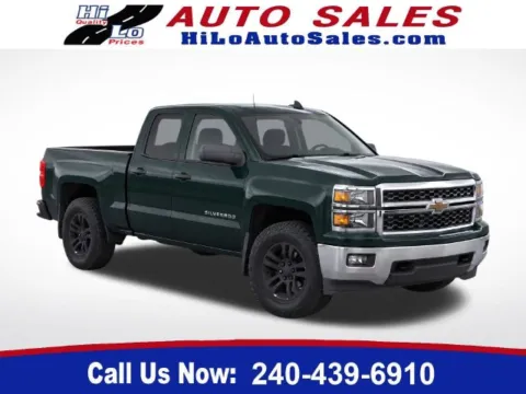 Green 2014 Chevrolet Silverado 1500 LT for sale in Frederick, MD