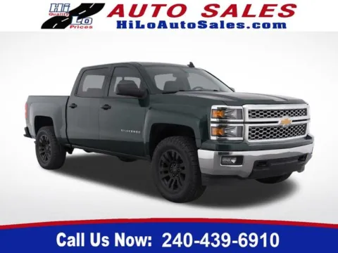 Green 2014 Chevrolet Silverado 1500 LT for sale in Frederick, MD