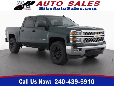 Green 2014 Chevrolet Silverado 1500 LT for sale in Frederick, MD