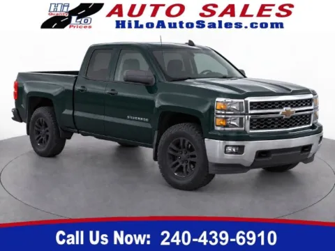 Green 2014 Chevrolet Silverado 1500 LT for sale in Frederick, MD