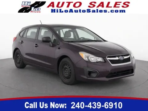 Red 2012 Subaru Impreza 2.0i for sale in Frederick, MD