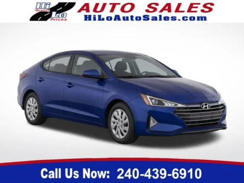 Blue 2020 Hyundai Elantra SE for sale in Frederick, MD