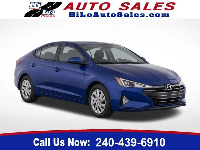 Blue 2020 Hyundai Elantra SE for sale in Frederick, MD