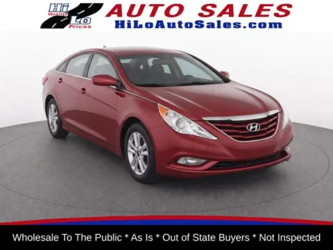 Red 2013 Hyundai Sonata GLS for sale in Frederick, MD