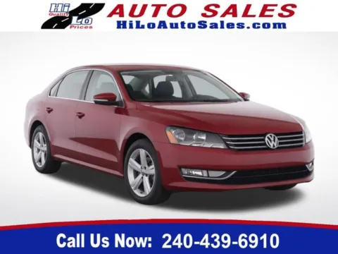Red 2015 Volkswagen Passat 1.8T Limited Edition for sale in Frederick, MD