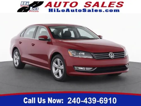 Red 2015 Volkswagen Passat 1.8T Limited Edition for sale in Frederick, MD