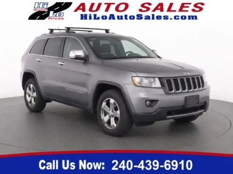 Gray 2011 Jeep Grand Cherokee Limited for sale in Frederick, MD