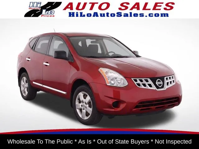 Red 2011 Nissan Rogue S for sale in Frederick, MD
