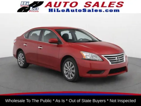 Red 2015 Nissan Sentra SV for sale in Frederick, MD