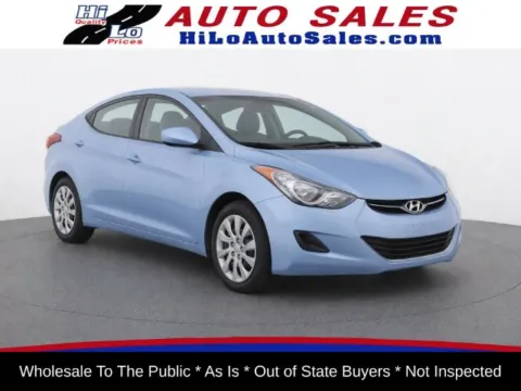 Blue 2012 Hyundai Elantra GLS for sale in Frederick, MD