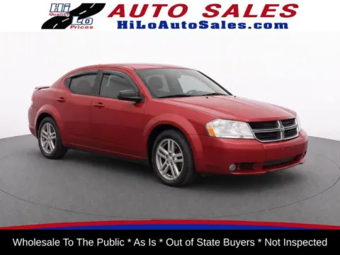 Red 2008 Dodge Avenger SXT for sale in Frederick, MD