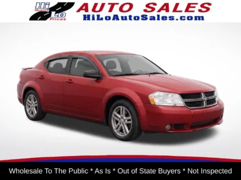 Red 2008 Dodge Avenger SXT for sale in Frederick, MD