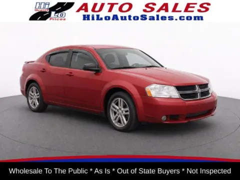 Red 2008 Dodge Avenger SXT for sale in Frederick, MD