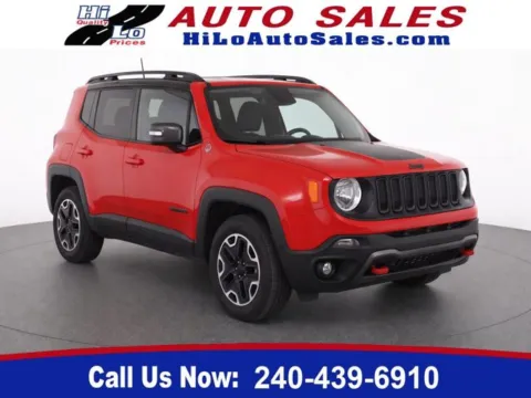 Red 2017 Jeep Renegade Trailhawk for sale in Frederick, MD