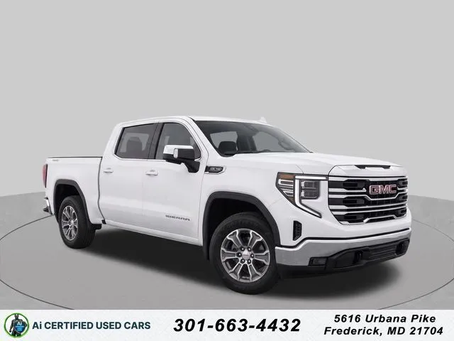 White 2024 GMC Sierra 1500 SLT for sale in Frederick, MD