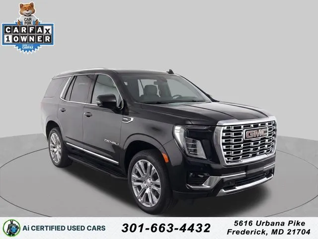 Black 2025 GMC Yukon Denali for sale in Frederick, MD