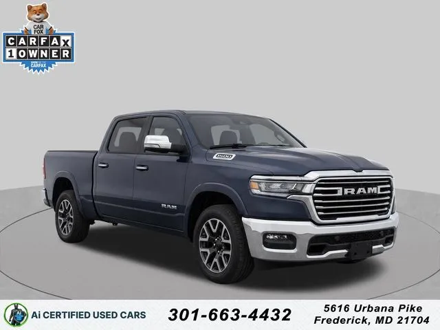 Blue 2026 Ram 1500 Laramie for sale in Frederick, MD
