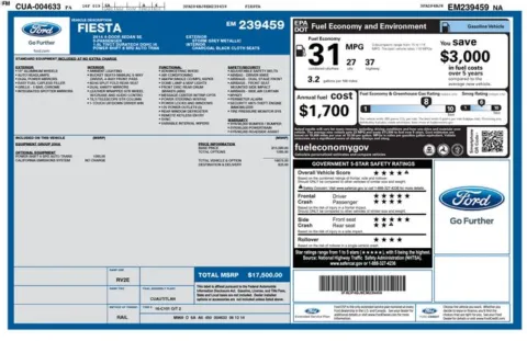 Gray 2014 Ford Fiesta SE for sale in Frederick, MD
