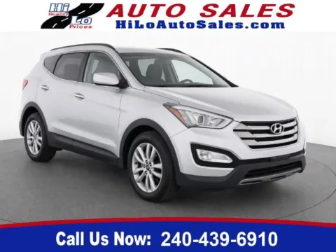 Silver 2013 Hyundai Santa Fe Sport 2.0L Turbo for sale in Frederick, MD