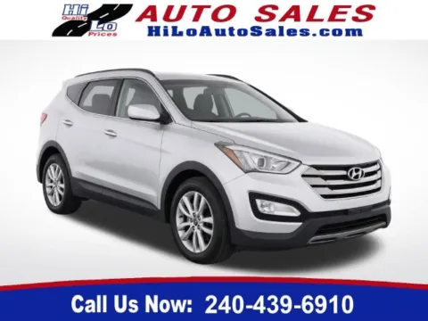 Silver 2013 Hyundai Santa Fe Sport 2.0L Turbo for sale in Frederick, MD