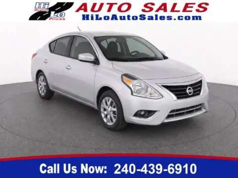 Silver 2018 Nissan Versa 1.6 SV for sale in Frederick, MD