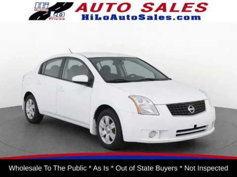 White 2009 Nissan Sentra 2.0 for sale in Frederick, MD
