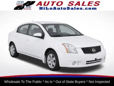 White 2009 Nissan Sentra 2.0 for sale in Frederick, MD