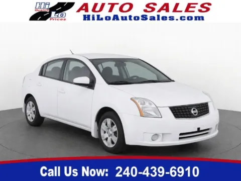 White 2009 Nissan Sentra 2.0 for sale in Frederick, MD