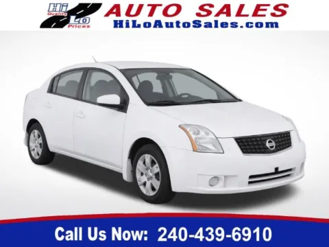 White 2009 Nissan Sentra 2.0 for sale in Frederick, MD