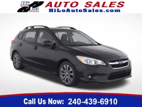 Black 2012 Subaru Impreza 2.0i Sport Premium for sale in Frederick, MD