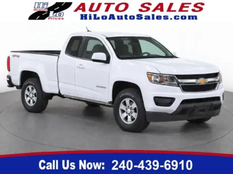 White 2016 Chevrolet Colorado Work Truck for sale in Frederick, MD
