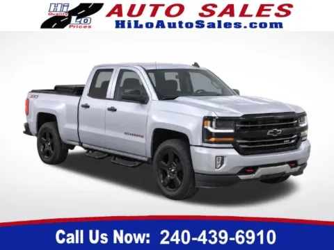 Silver 2017 Chevrolet Silverado 1500 LT for sale in Frederick, MD