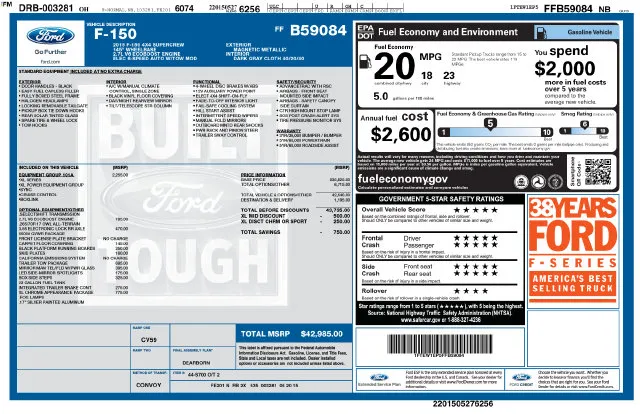 2015 Ford F-150 XL for sale in Frederick, MD
