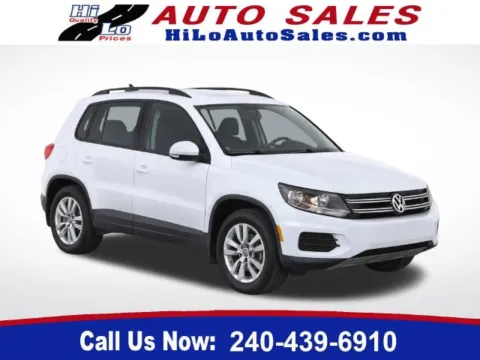 White 2015 Volkswagen Tiguan S for sale in Frederick, MD