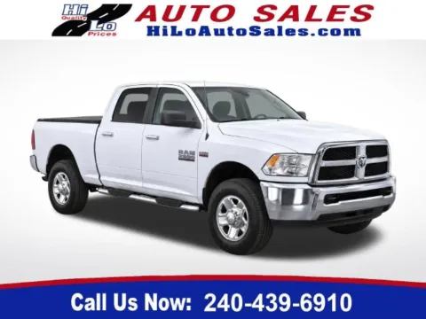 White 2014 Ram 2500 SLT for sale in Frederick, MD