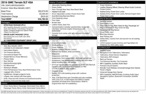 Photos of 2016 GMC Terrain SLT for sale in Frederick, MD at Hi Lo Auto Sales