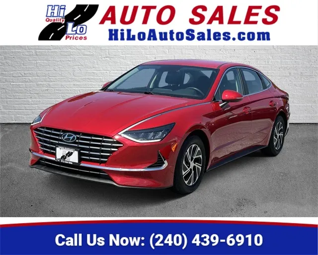 2021 Hyundai Sonata Hybrid Blue for sale in Frederick, MD