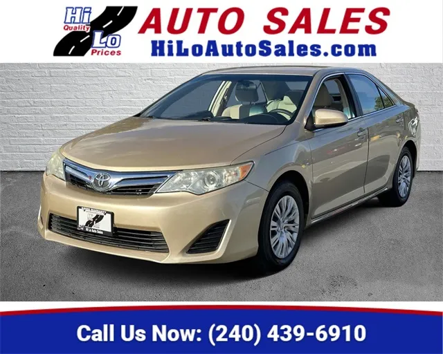 2012 Toyota Camry LE for sale in Frederick, MD