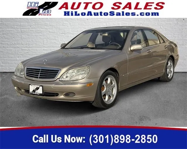 2002 Mercedes-Benz S-Class S500