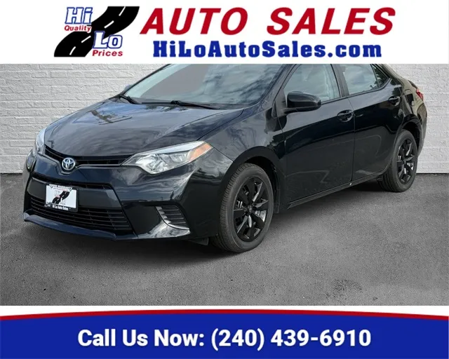 2016 Toyota Corolla LE