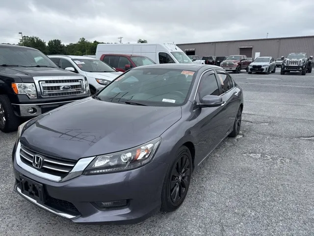 Beige 2014 Honda Accord EX-L for sale in Frederick, MD