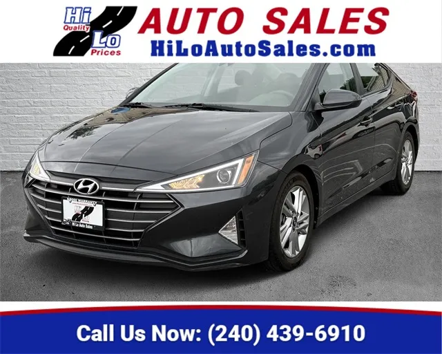 Gray 2020 Hyundai Elantra SEL for sale in Frederick, MD