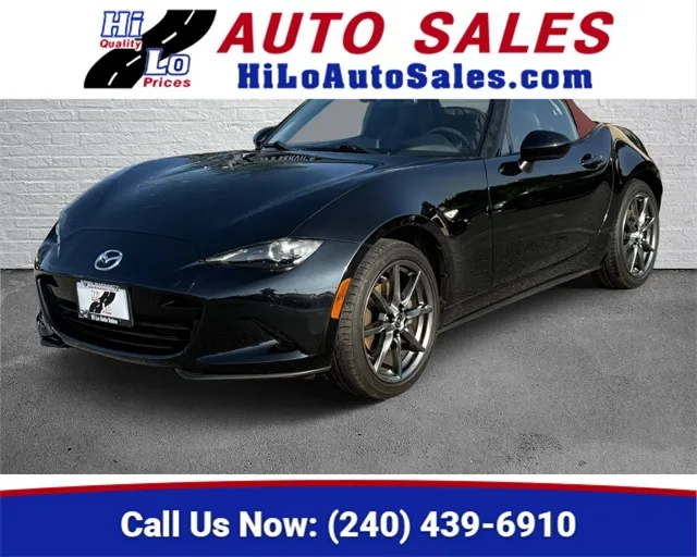 Black 2018 Mazda Miata Grand Touring for sale in Frederick, MD