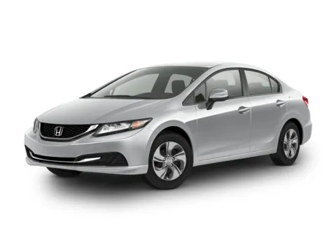 Silver 2015 Honda Civic LX for sale in Frederick, MD