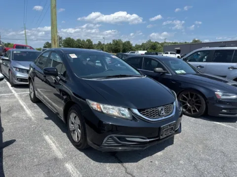Silver 2015 Honda Civic LX for sale in Frederick, MD