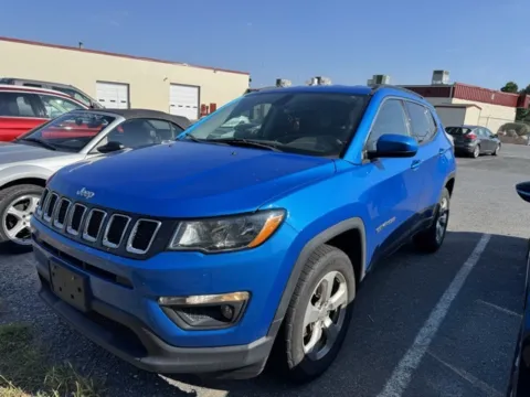 Blue 2018 Jeep Compass Latitude for sale in Frederick, MD