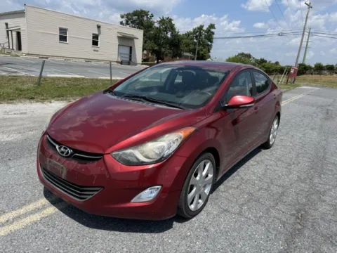Red 2013 Hyundai Elantra Limited for sale in Frederick, MD